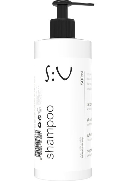 Shampoo Women 500 ml - Kadın Şampuan Tuz Paraben Silikon Sles / Sls içermez