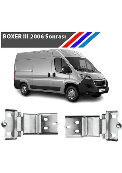 Peugeot Boxer 3 Kasa Arka Bagaj Kapak Menteşesi Alt Sol ve Sağ Takım 2006 Sonrası M3305 fiyatları