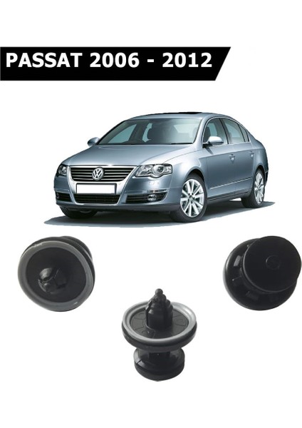 Volkswagen Passat Kapı Döşeme Klipsi 2006-2012 100 Adet 6Q0868243
