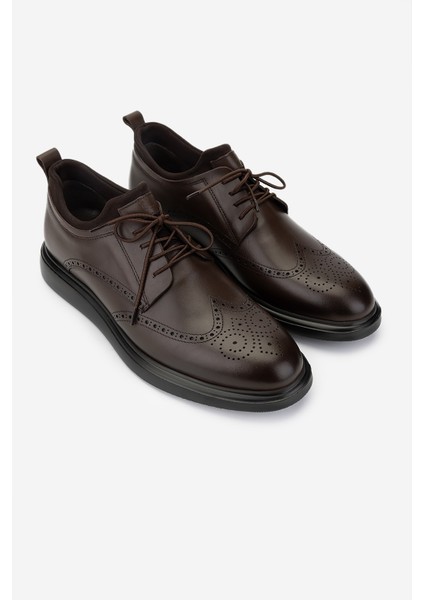 Erkek Hakiki Deri Kahverengi Casual Ayakkabı 863 10342 Erk Ayk SK24-25 Kahve Dr fiyatları