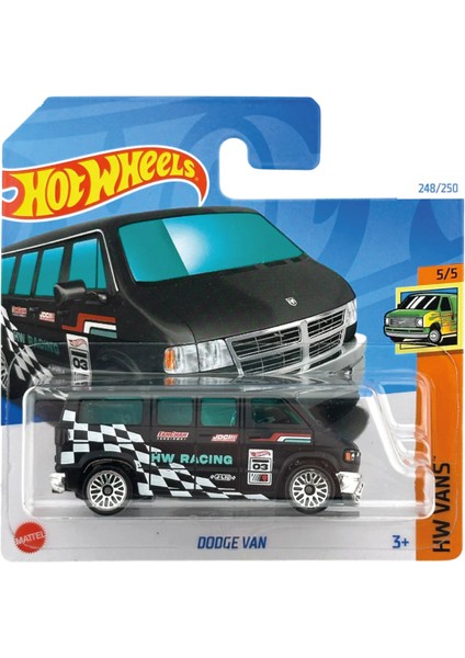 1/64 Ölçek Tekli Regular Arabalar HTB95 Hw Vans / Dodge Van