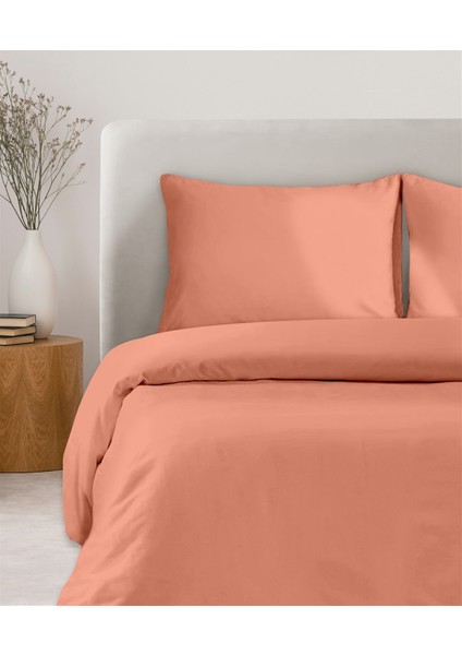 Organik Pamuk Akfil Nevresim Seti Tek Kişilik 160 x 220 cm Oranj fiyatları
