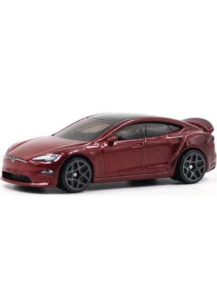 1/64 Ölçek Tekli Regular Arabalar HYW86 Hw Ev / Tesla Model S Plaid