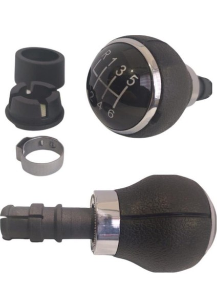 Golf 5 - 6 Vites Topuzu Siyah 6 Ileri Modeller Yerli Üretim Uyumlu 1K0711113