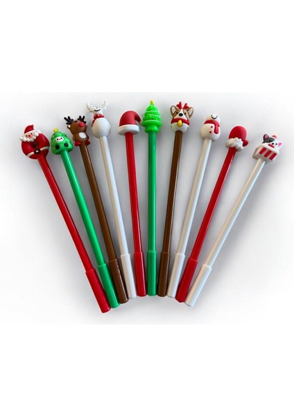 Tekno Trust Yılbaşı Hediye Kutusu Noel Temalı Çocuk Çorap - Tükenmez Kalem - Şans Bilekliği indirimleri