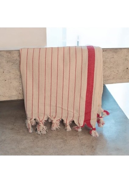 2'li Kırmızı Çizgili Mutfak Kurulama Bezi Pamuk Kara Tezgah Peşkir 50 x 90 cm modelleri