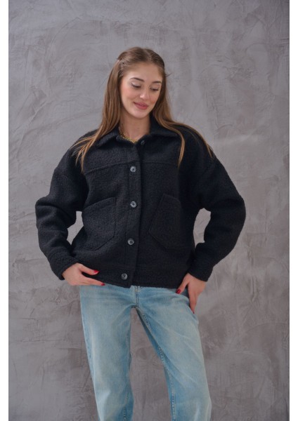 Kadın Cep Detaylı Önü Düğmeli Üç Renk Mont fiyatları