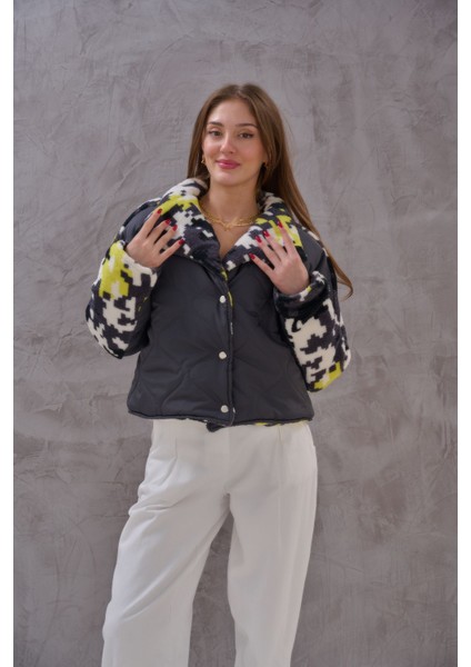 Kadın Tasarım Kapitone Şişme Mont fiyatları