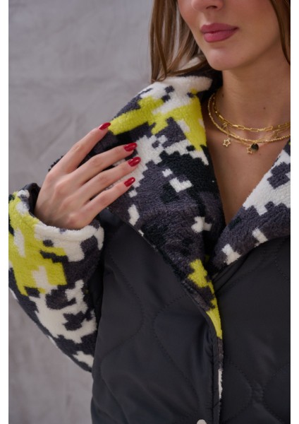 Kadın Tasarım Kapitone Şişme Mont fırsatları