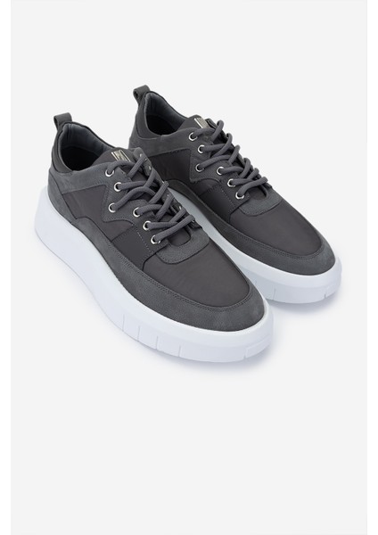 Erkek Deri Sneakers & Spor Ayakkabı 352 21271 Erk Ayk SK24-25 Grı/k.grı fiyatları
