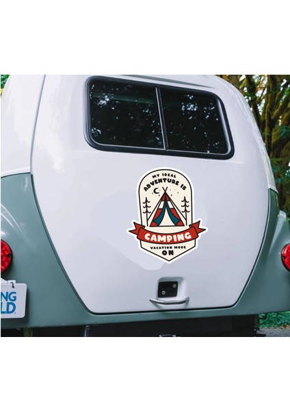 Kamp Camping Adventure 4x4 Offroad Çadır Vahşi Yaşam Sticker Araba Oto Motosiklet Karavan Etiket 02178 modelleri