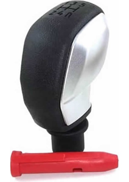 Renault Clio Iıı - Iv Özel Tasarım Spor Vites Topuzu Gri Renk Detaylı Manuel Vites