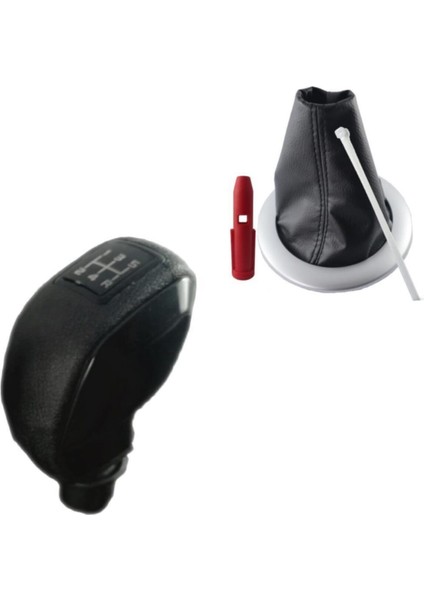 Renault Megane 2 Spor Vites Topuzu ve Gri Çerçeveli Körük + Spor Topuzu 3