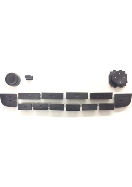 Fiat Grande Punto 2007-2017 Oto Teyp Tuş Takımı Set 15 Parça