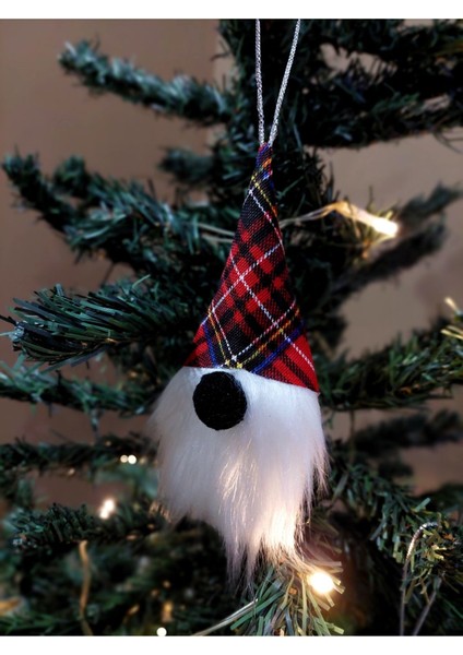 3'lü Yılbaşı Şans Cücesi Gnome Çam Ağaçı Süsü Dekor Yılbaşı Süsü Noel Baba Yeni Yıl Hediye Christma fiyatları