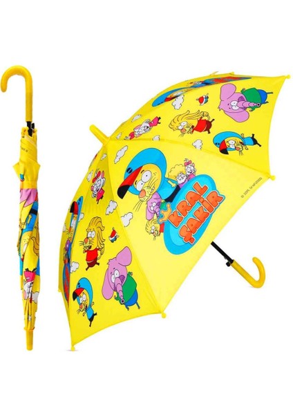 Çocuk Şemsiyesi 2448 Kral Şakir Desenli 8 Telli 45 cm 3+