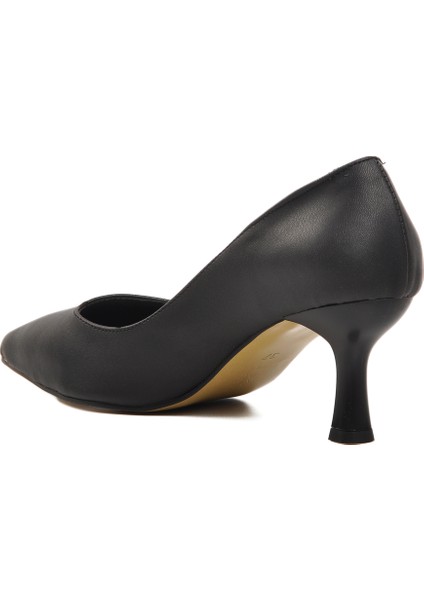 Siyah Cilt Kadın Topuklu Ayakkabı fırsatları