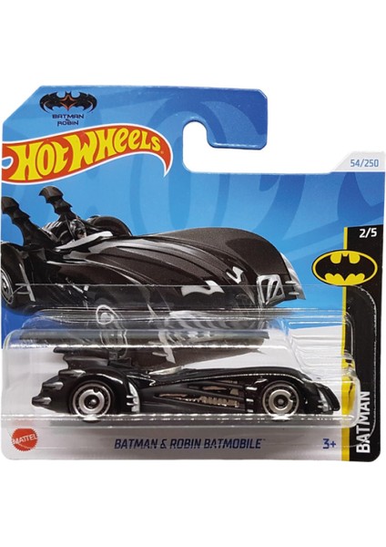 1/64 Ölçek Tekli Regular Arabalar HYW60 Batman / Batman & Robin Batmobile