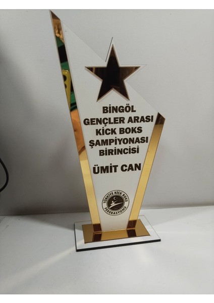 Hediyelik Plaket Karete/boks/judo/muay Thai/kick Boks Turnuvalarına Özel(Kişiye Özel Isim Yazılı) indirimleri