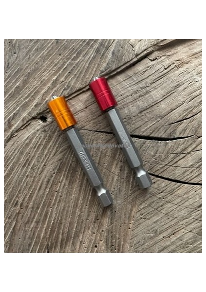 Ph2 Stoplu Vida Sıkma Ucu Mıknatıslı Yıldız Bits Uç Pz2 Yıldız Uç 65MM 2ADET