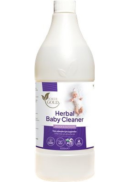 Bitkisel Çok Amaçlı Çocuk & Bebek Ürünleri Temizleyici & Leke Çıkarıcı - 1 Litre