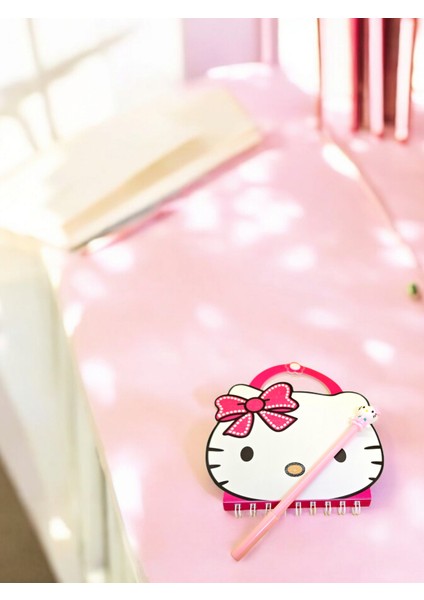 Hello Kitty Çıt Çıtlı Defter Kalem Kırtasiye Seti