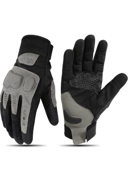 Retro Nefes Alabilir Örgü Binici Eldiveni (Yurt Dışından)