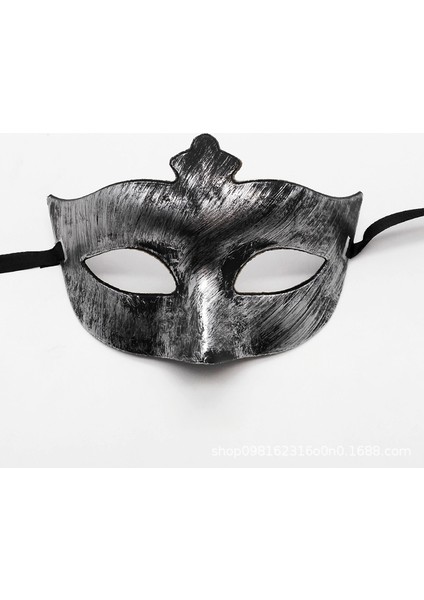 Antik Plastik Maske Parti Dekorasyonu Cadılar Bayramı Dekorasyonu (Yurt Dışından)