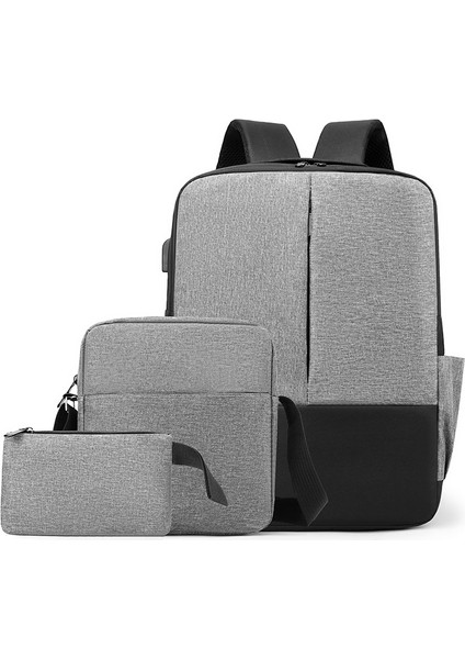 Büyük Kapasiteli Sırt Çantası 3 Parçalı Set (Yurt Dışından)