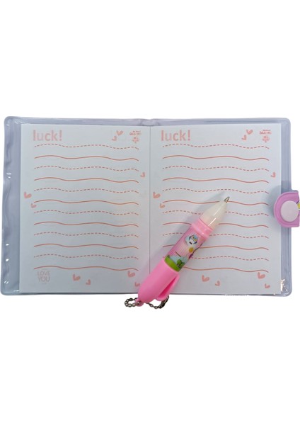 Cep Boy Defter Kalem Seti-Mini Not Defteri