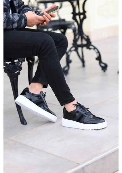 -Siyah Rugan Ayakkabı Siyah fırsatları