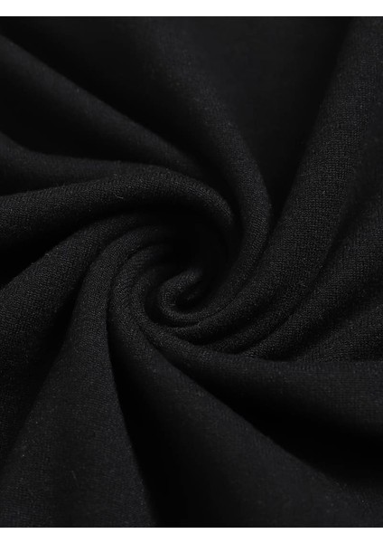 Siyah Darkalıp Slimfit Soft Touch Crew Neck Finger Detail Parmak Detaylı Tesettür Body modelleri