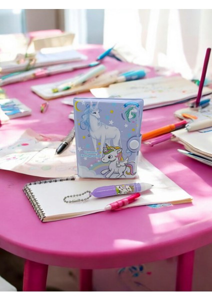 Unicorn Defter Kalem Seti-My Little Pony Not Defteri