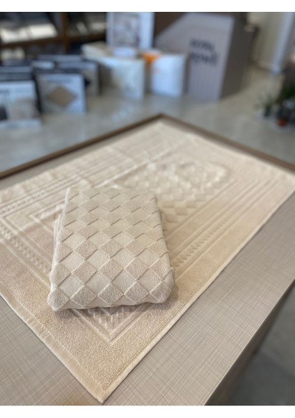 %100 Pamuk Kapüçino Ayak Havlusu (50X70) fiyatları
