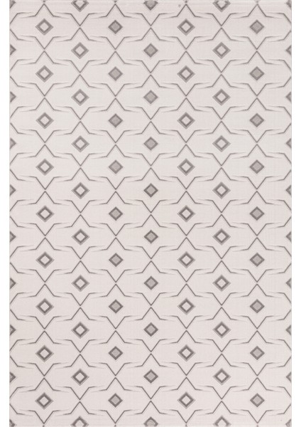 Troya Beyaz Gri Yumuşak Konforlu Halı J0092 fiyatları