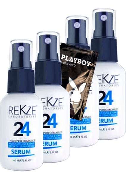 Saç Besle Dökülmeye 4ADET 60 ml Sprey SNMP20362 REKZE24 Spray+ Yanında Jel