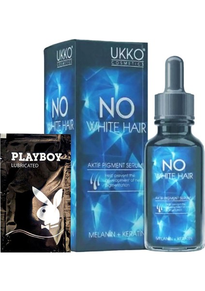No White Hair SNMP20018 Aktif Pigment Melanin Kratin Saç Serumu 50 ml + Yanında Jel