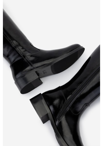 Kadın Siyah Rugan Casual Çizme 33 28539 Bn Czm Sk24-25 Sıyah Krsk Rgn indirimleri