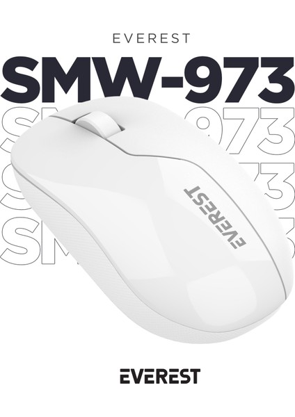 SMW-973 USB Beyaz 2.4ghz Kablosuz Mouse