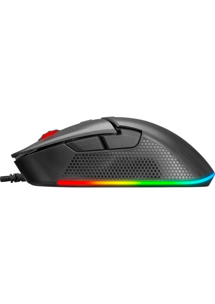 SGM-05 X-Racer 7D RGB 6400DPI Optik Gaming Oyuncu Mouse