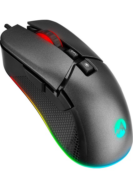 SGM-05 X-Racer 7D RGB 6400DPI Optik Gaming Oyuncu Mouse