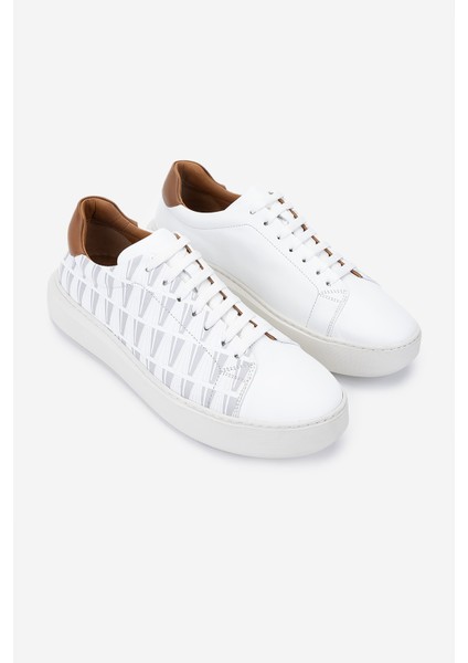 Erkek Deri Beyaz Sneakers & Spor Ayakkabı 1093 2570 Erk Ayk Sk24-25 Beyaz Dr