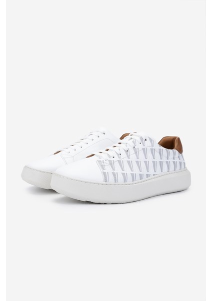 Erkek Deri Beyaz Sneakers & Spor Ayakkabı 1093 2570 Erk Ayk Sk24-25 Beyaz Dr