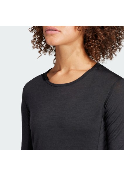 TERREX HZ8557 Terrex Xperior Merino 150 Baselayer Long Sleeve Tee indirimleri