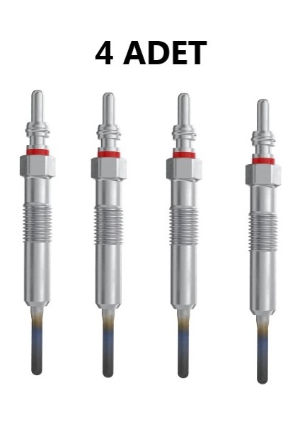 4 Adet Kızdırma Bujisi (Renault / Mercedes /nissan /dacia Modelleri Ile Uyumludur)