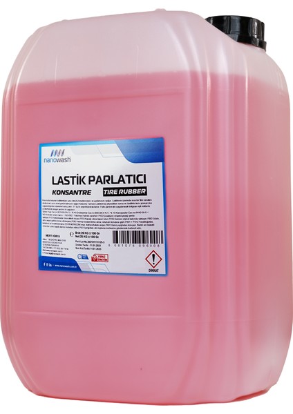 Lastik Parlatıcı Konsantre 20 Lt