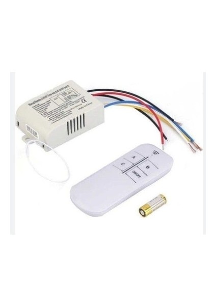220 Volt 3 Kanallı Avize Kumandası