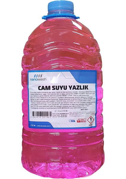 Yazlık Cam Suyu 5 Lt