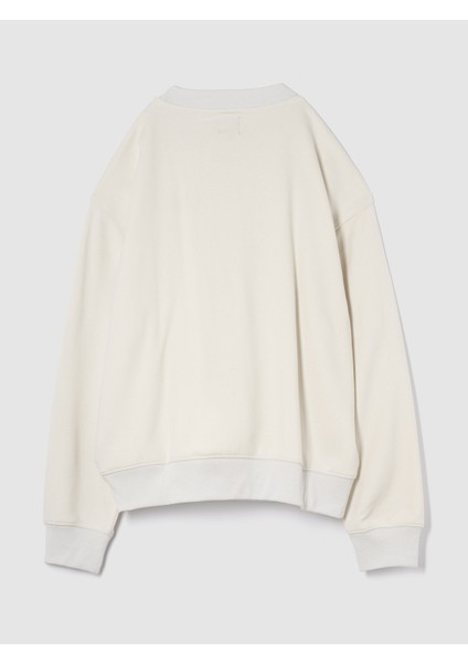Erkek Kırık Beyaz Gap Logo Vintage Soft Fleece Sweatshirt modelleri