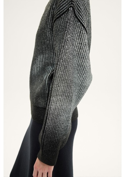 Veronica Triko Kazak Siyah indirimleri